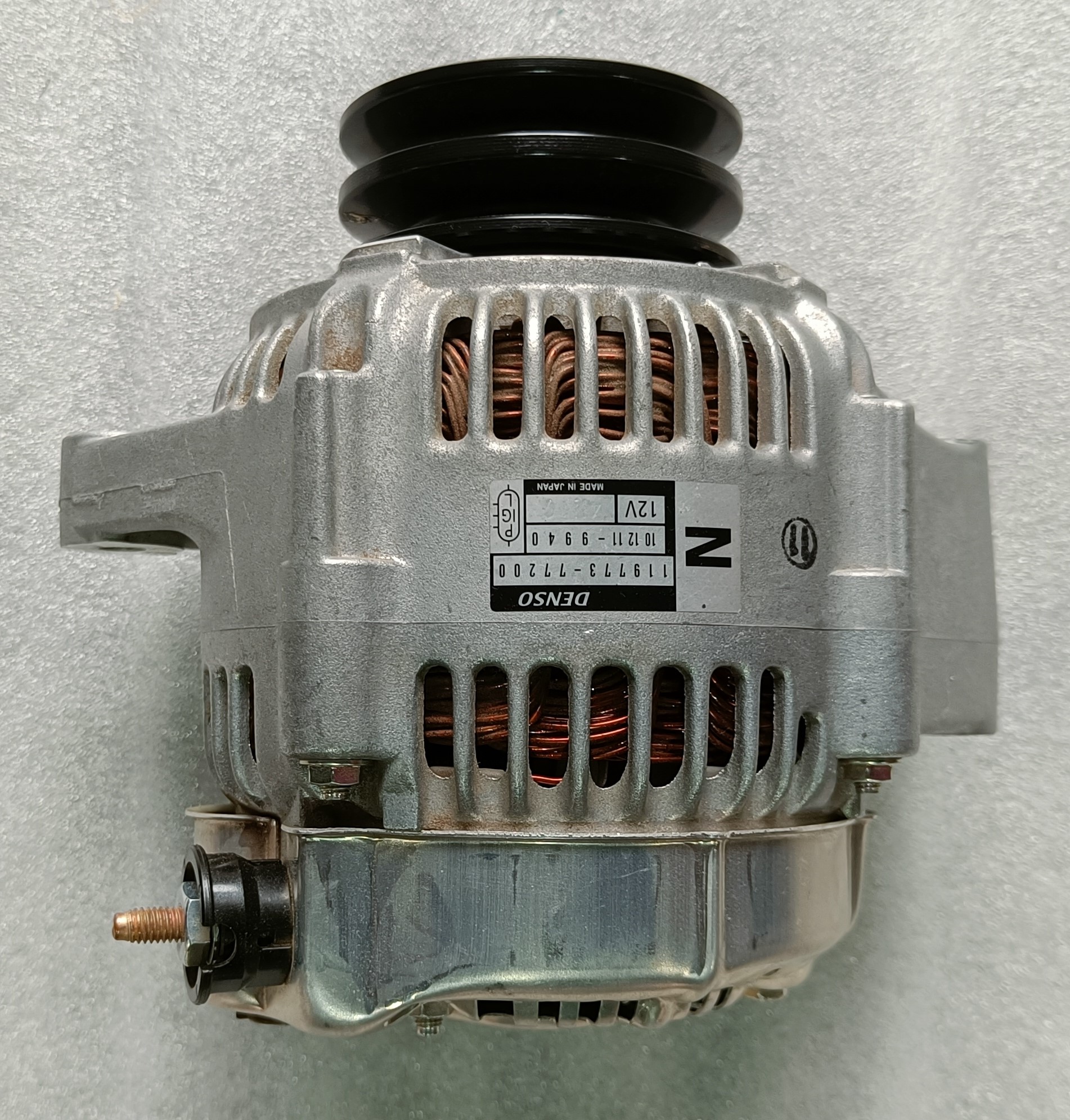 Genuine Yanmar 119773-77200 Denso Alternator 80 Amp